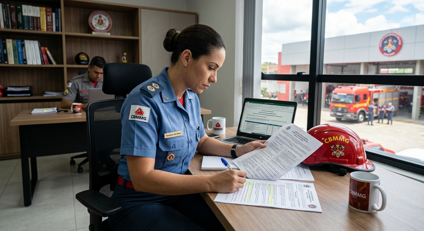 Detalhes do Edital do Concurso Bombeiros MG